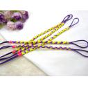 端午节五彩绳手链批发 五色线 金刚结款直纹扭纹款 地摊手链多款-5号C5-5-1后