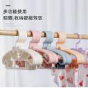 (加厚款)兒童衣架小衣架寶寶多功能晾衣?lián)巫?00支/箱六B9-3-2