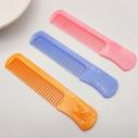 特價簡約塑料彩色梳子小巧便攜學生口袋梳C3-3-5